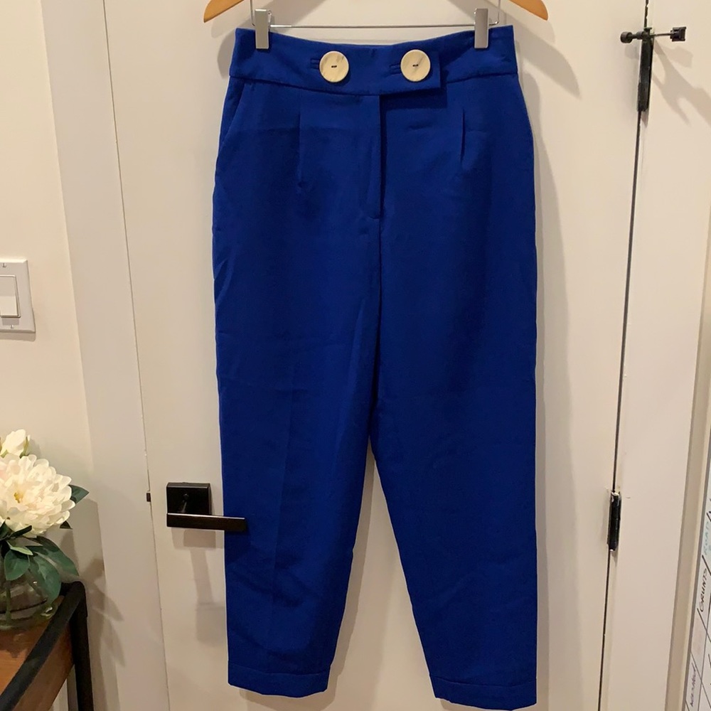 Cobalt Blue Trouser Pants